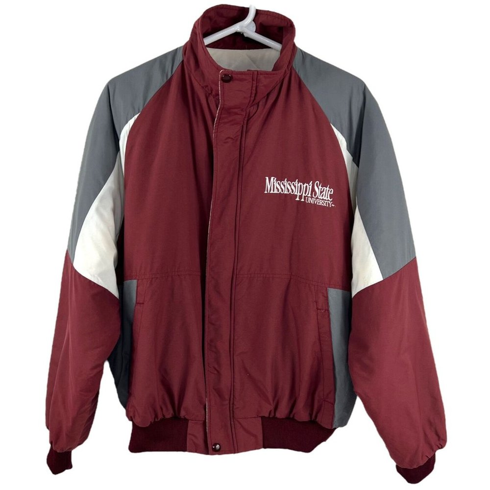 Holloway Maroon and Gray Performance Jacket
